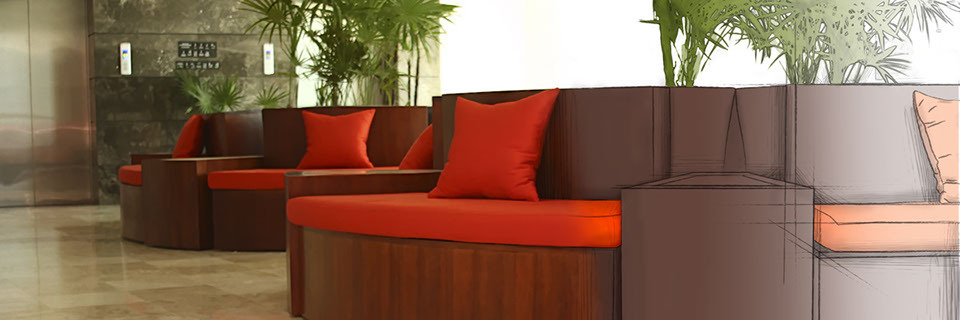 Imagen de la colección sublime de Enzamble, proyecto de diseño de interiores